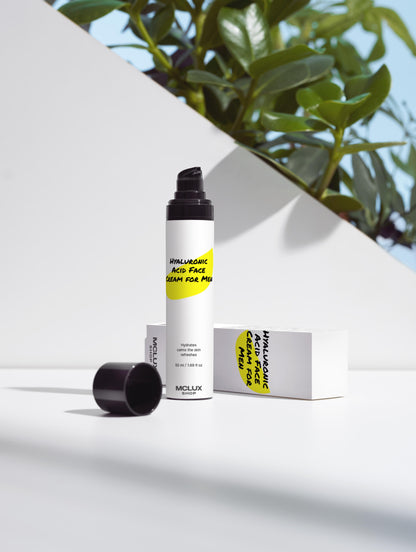 Hyaluronic Acid Face Cream for Men - MCLUX SHOP.