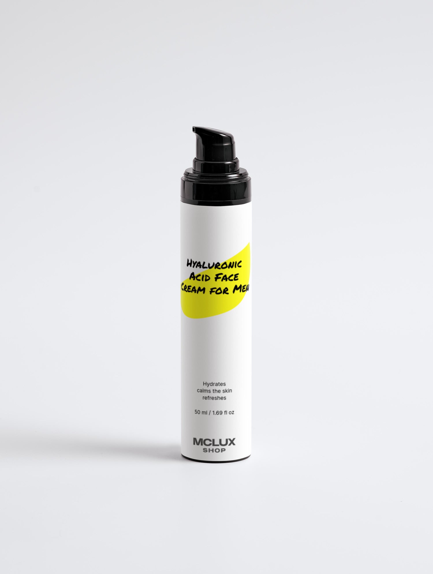 Hyaluronic Acid Face Cream for Men - MCLUX SHOP.
