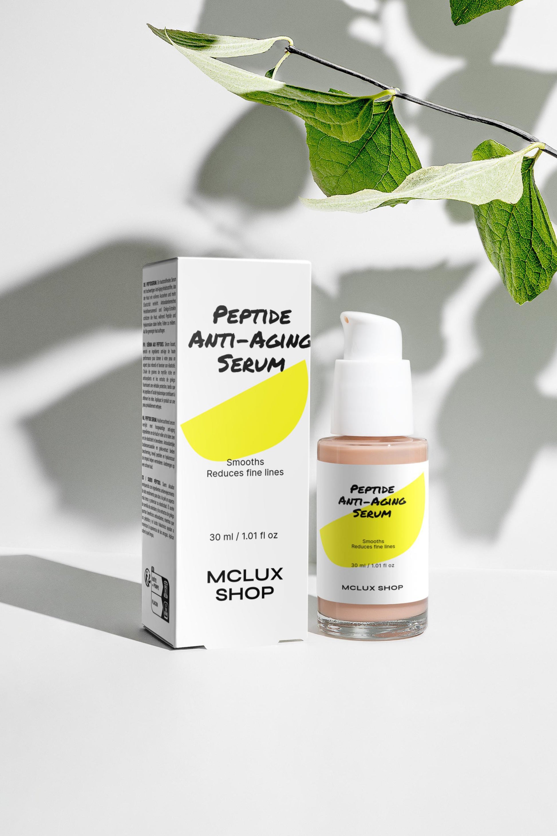 Advanced anti-ageing serum enhancing skin performance for a youthful and radiant complexion