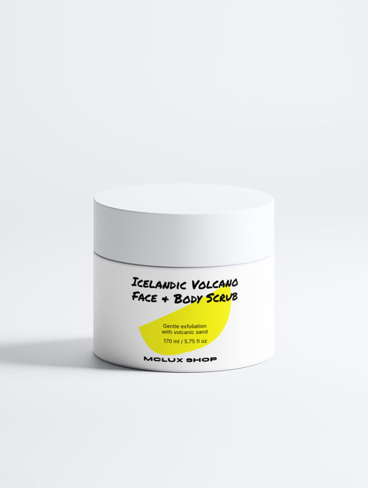 Icelandic Volcano Face & Body Scrub - MCLUX SHOP.