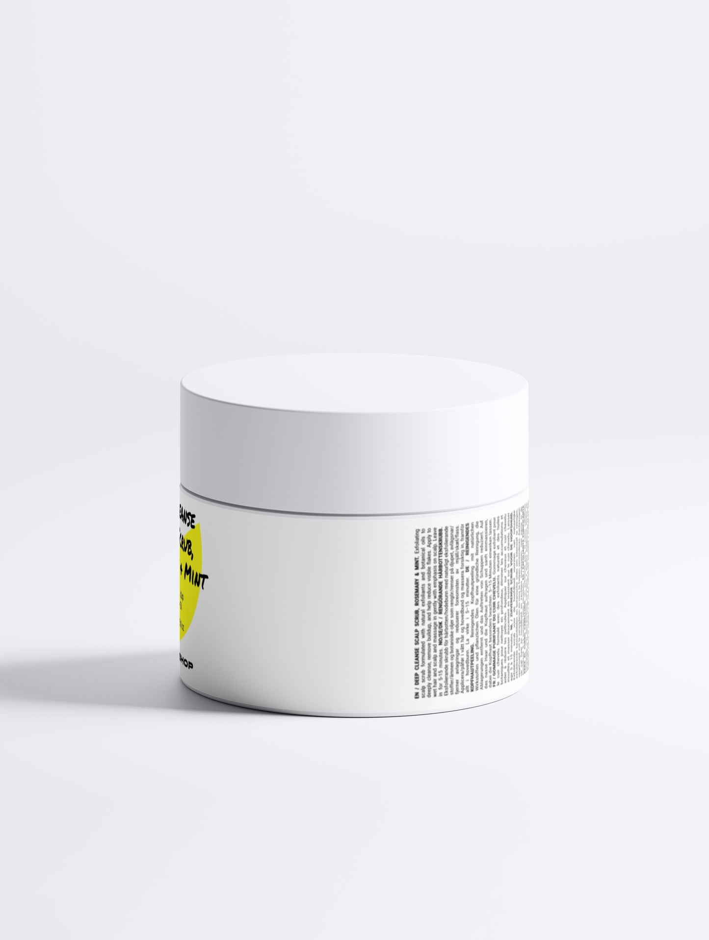 Deep Cleanse Scalp Scrub, Rosemary & Mint - MCLUX SHOP.