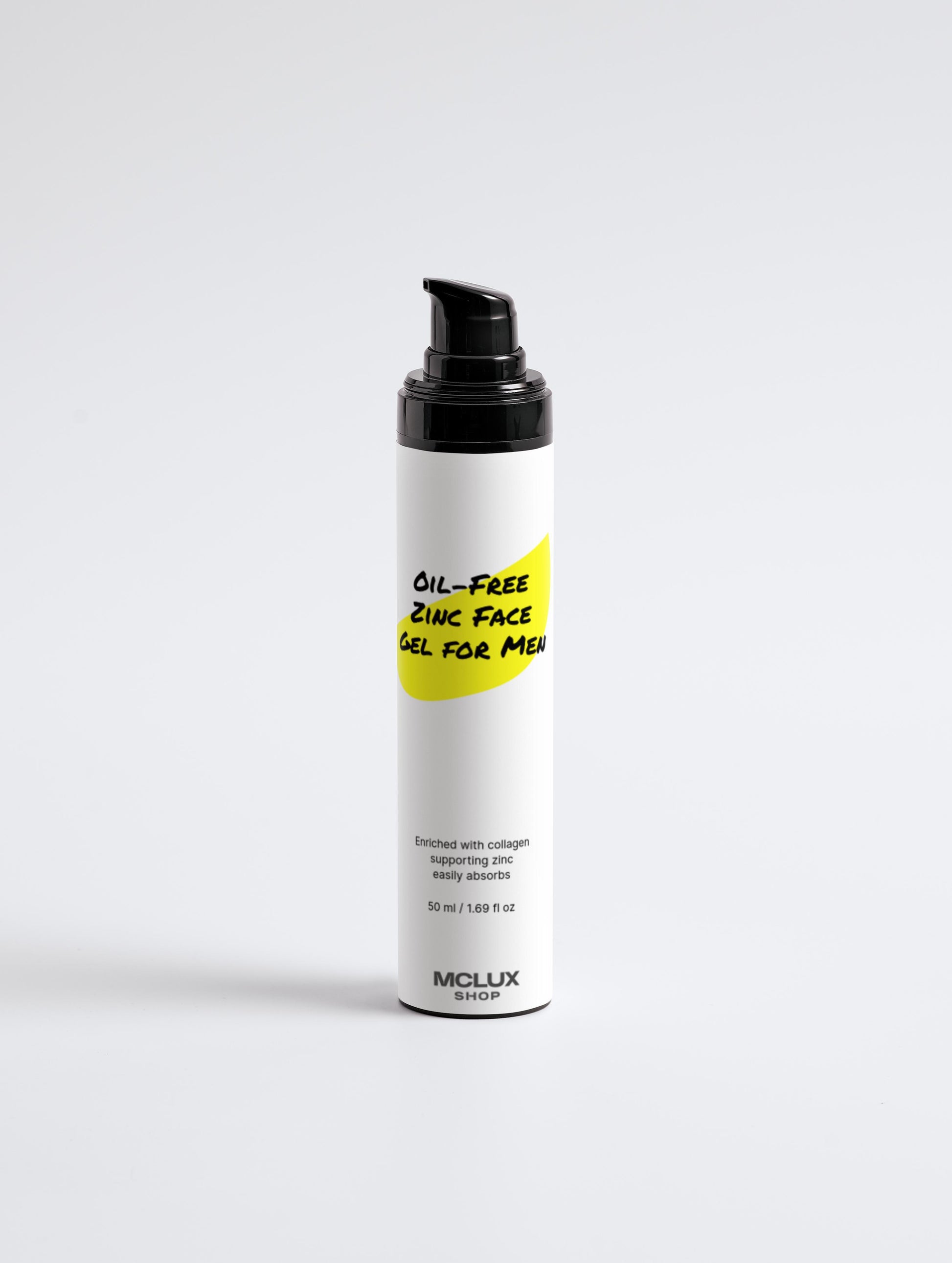 Oil-Free Zinc Face Gel for Men - MCLUX SHOP.