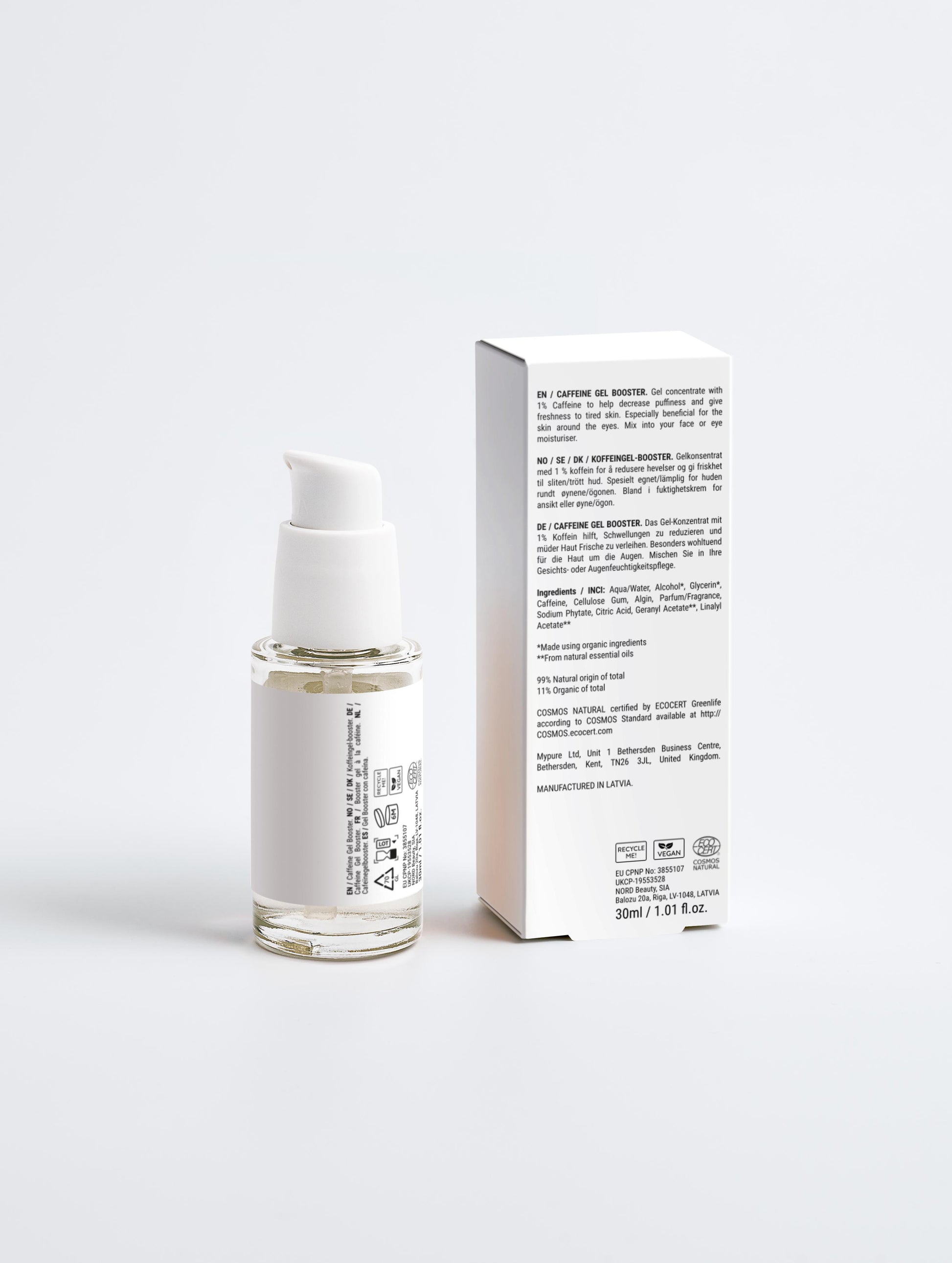 Caffeine Gel Booster - MCLUX SHOP.