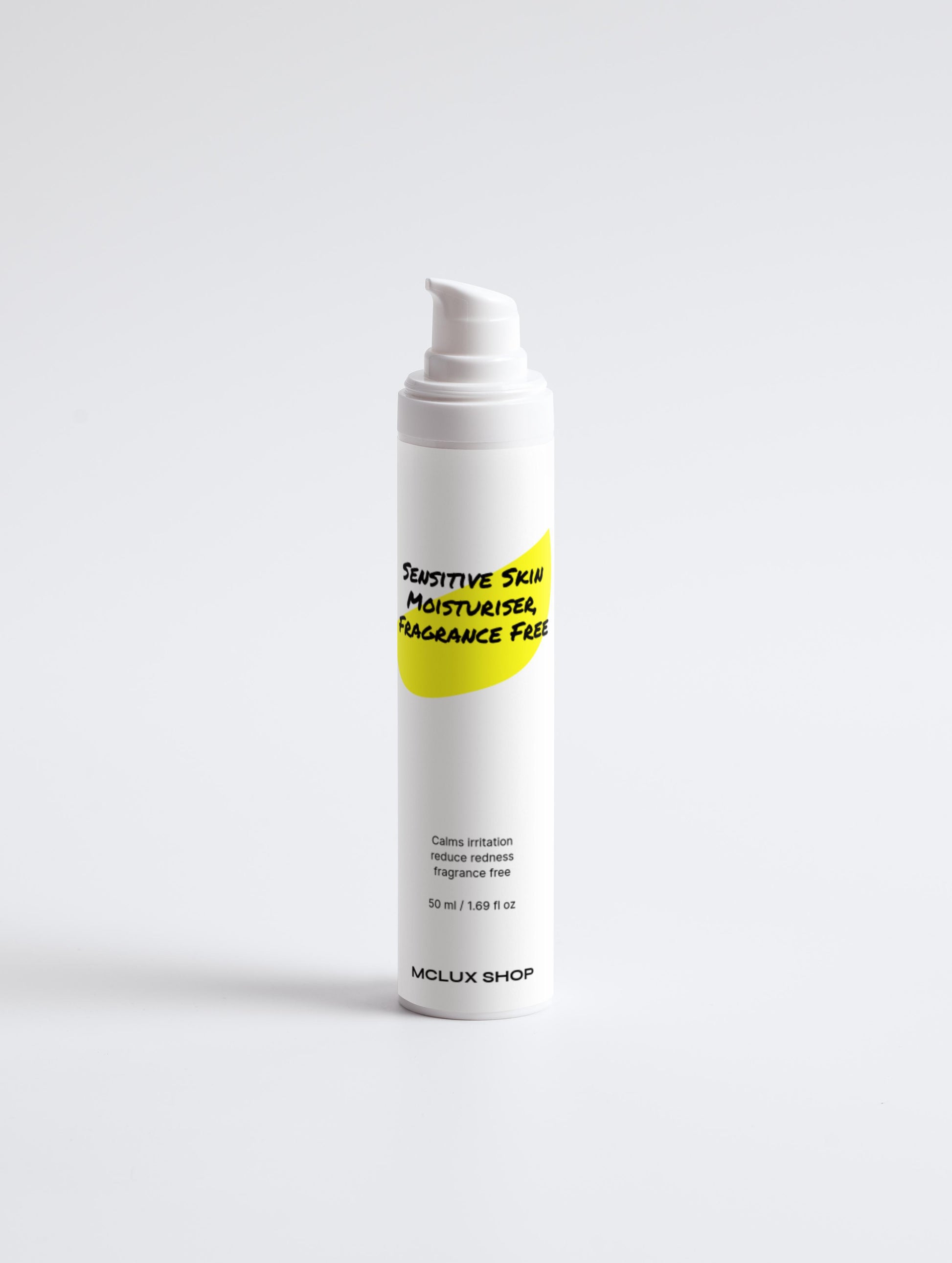 Sensitive Skin Moisturiser, Fragrance Free - MCLUX SHOP.