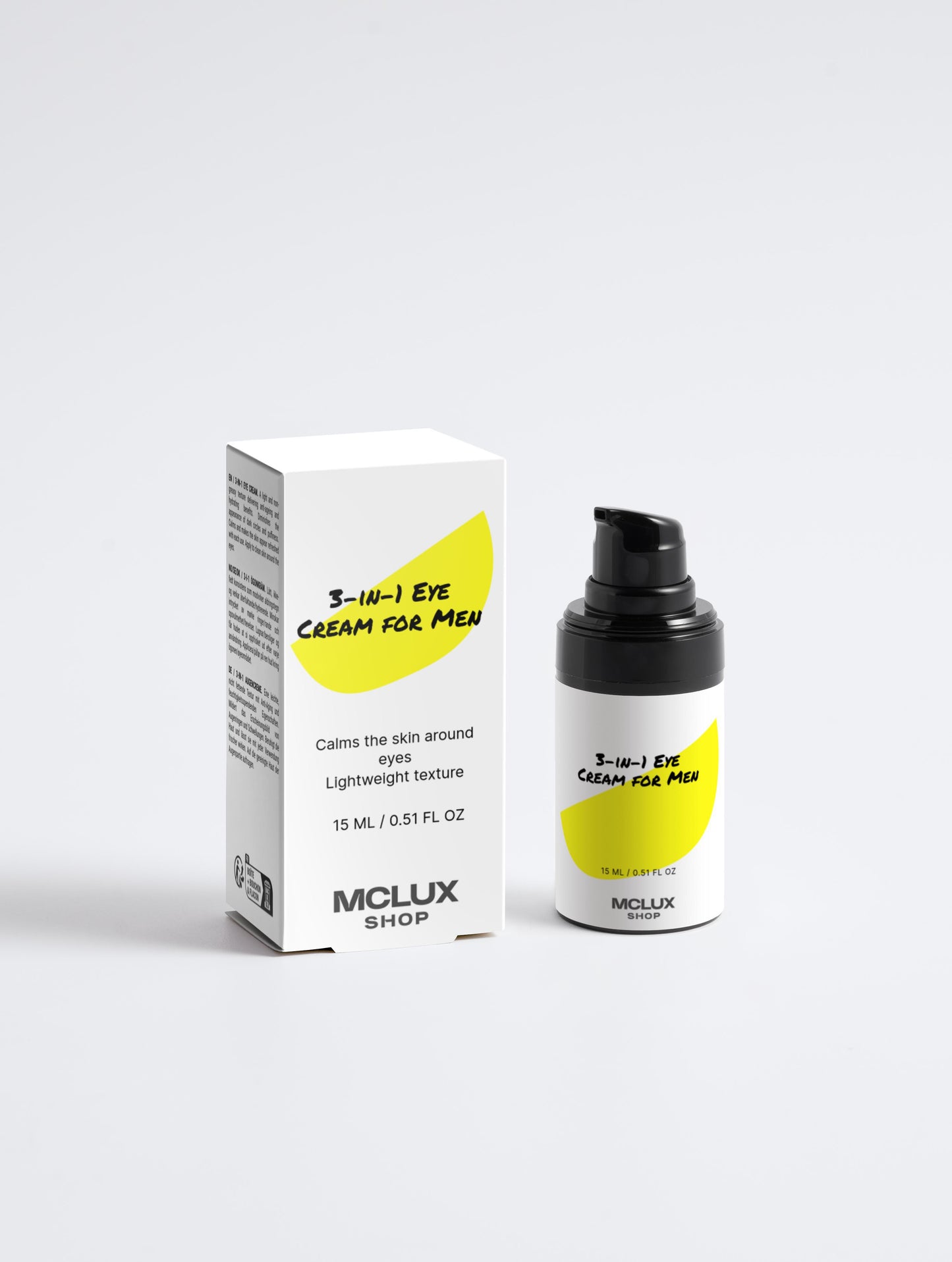 3-in-1 Eye Cream for Men - MCLUX SHOP.