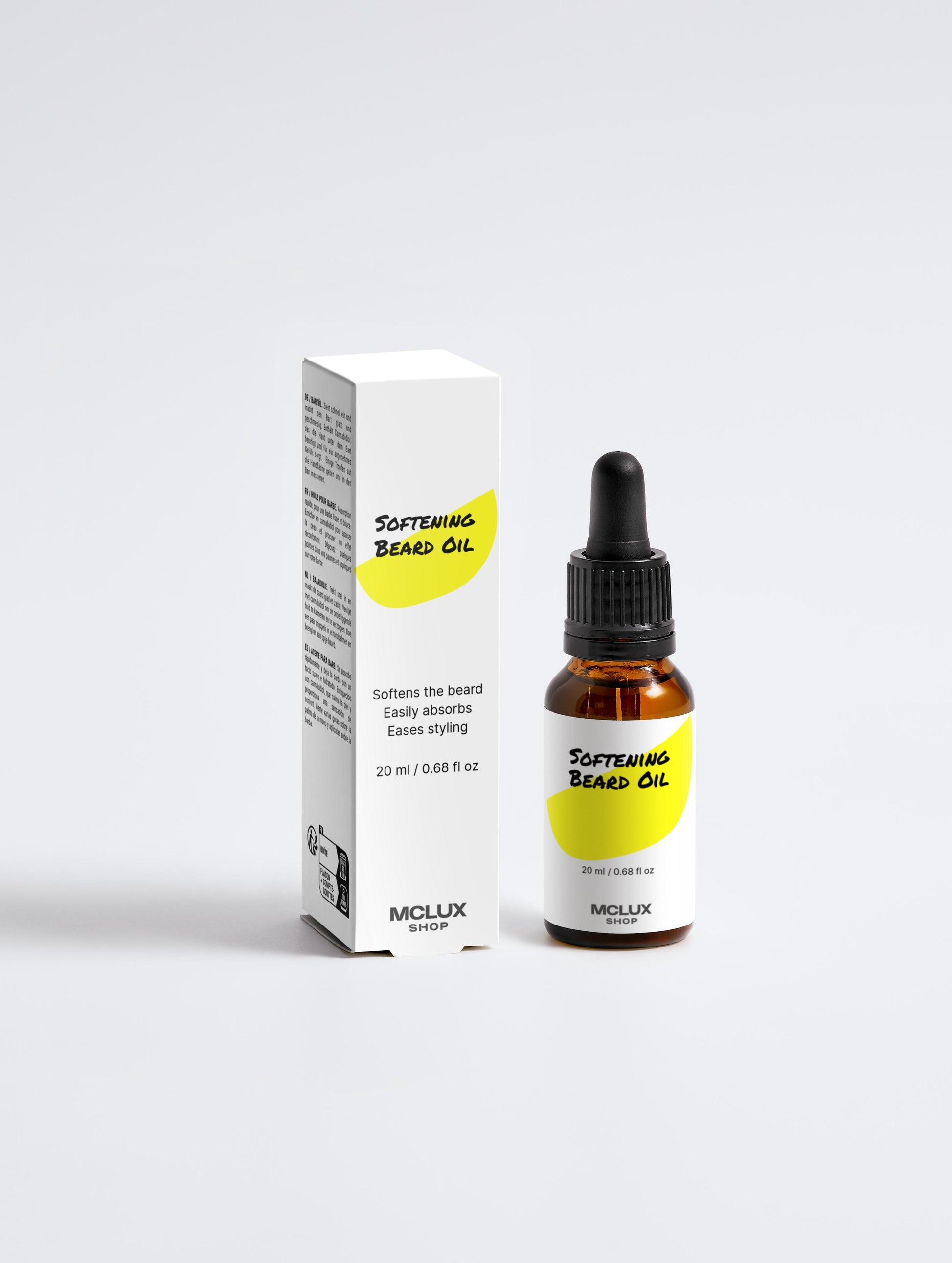 Softening Beard Oil - MCLUX SHOP.