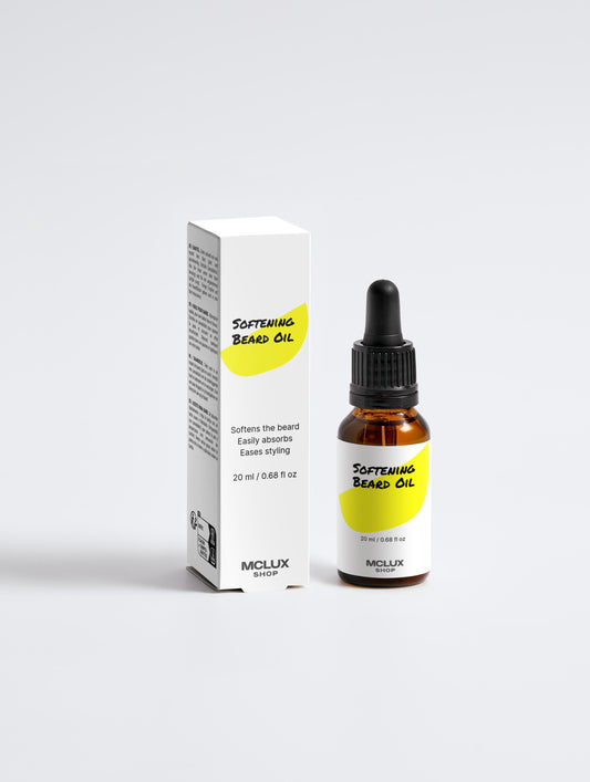 Softening Beard Oil - MCLUX SHOP.