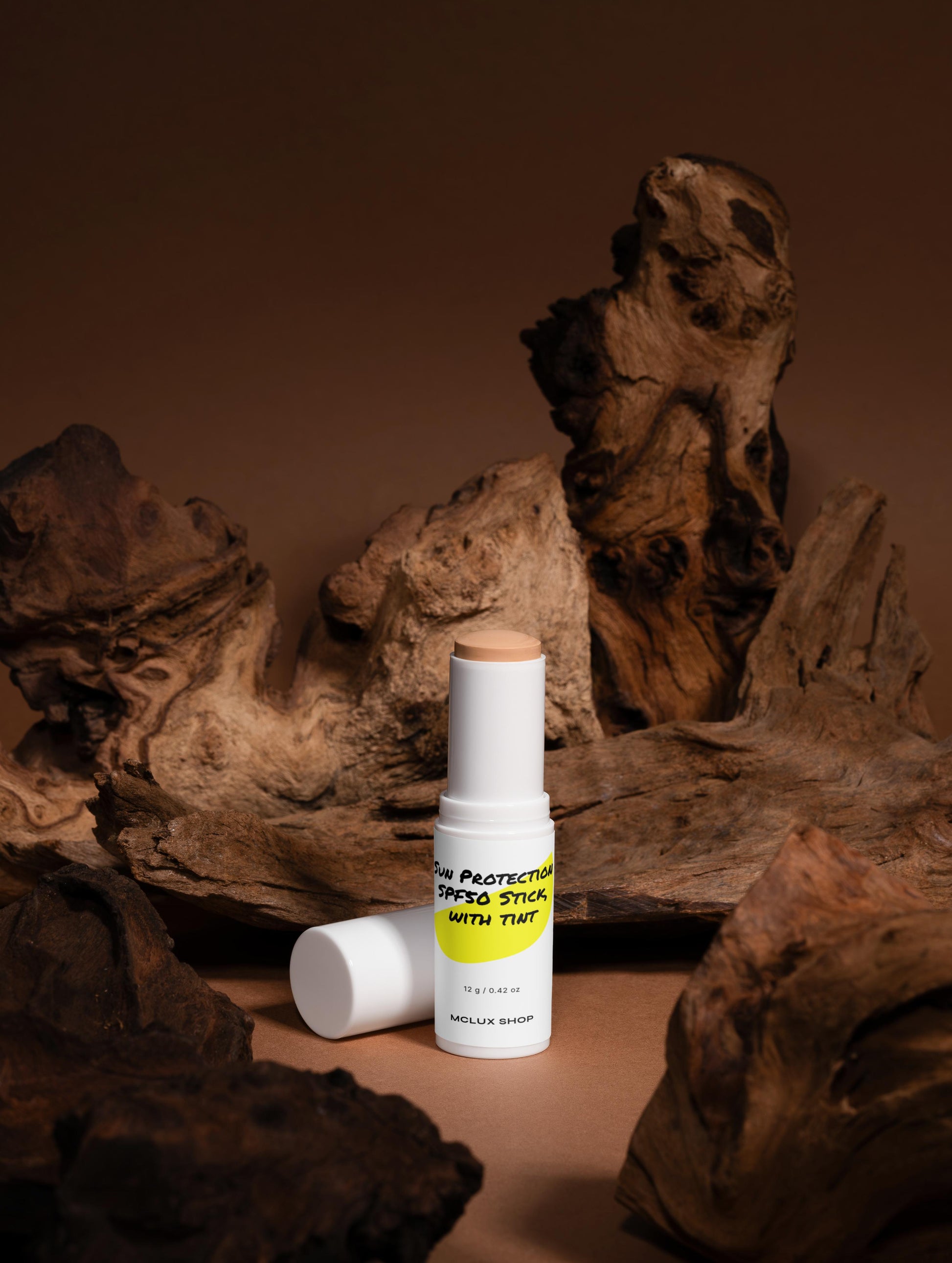 Sun Protection SPF50 Stick, with tint - MCLUX SHOP.