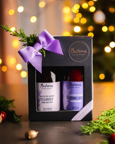 Natural Body Care Gift Set “Enchanting Lavender” - MCLUX SHOP.