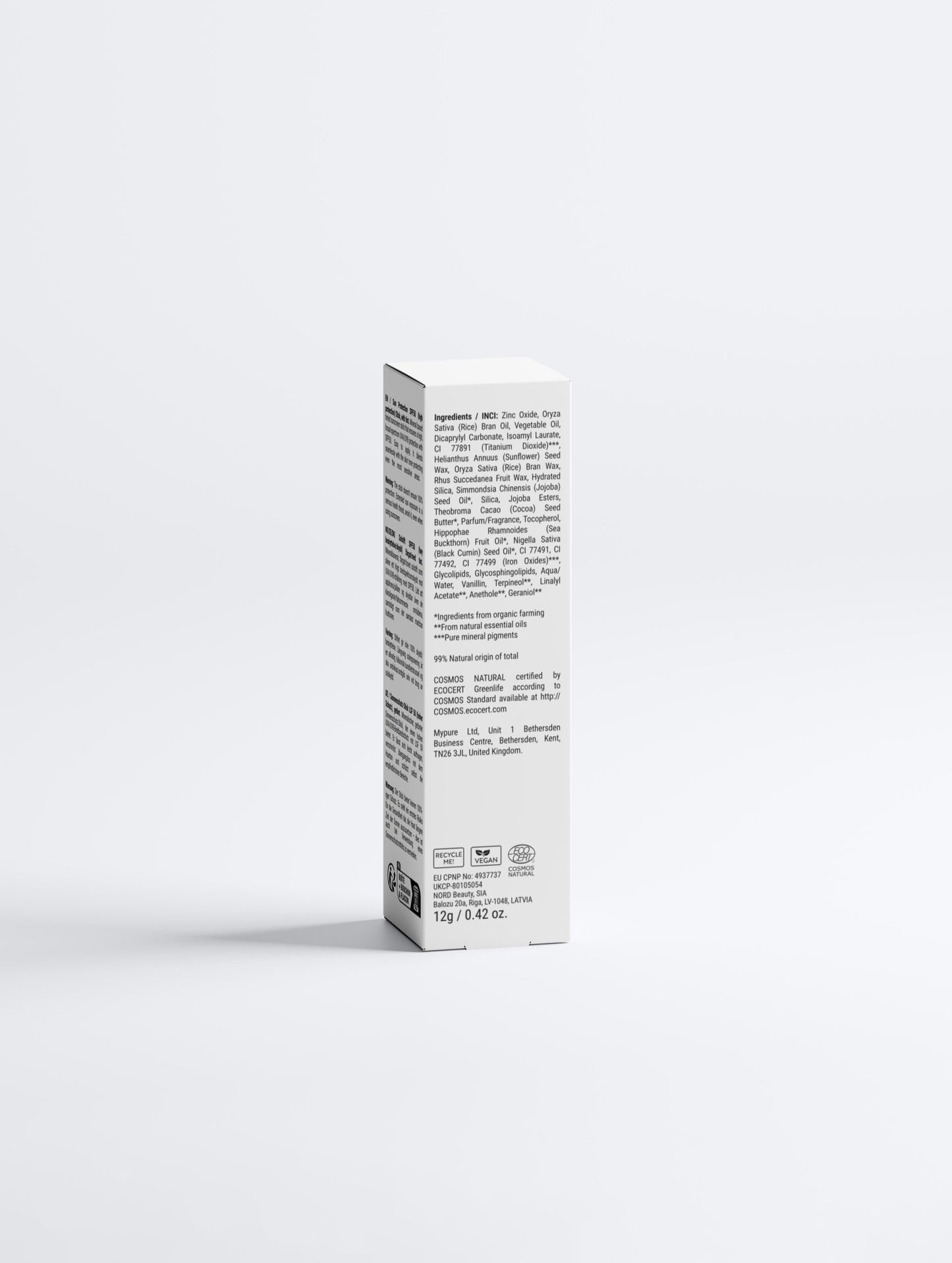 Sun Protection SPF50 Stick, with tint - MCLUX SHOP.