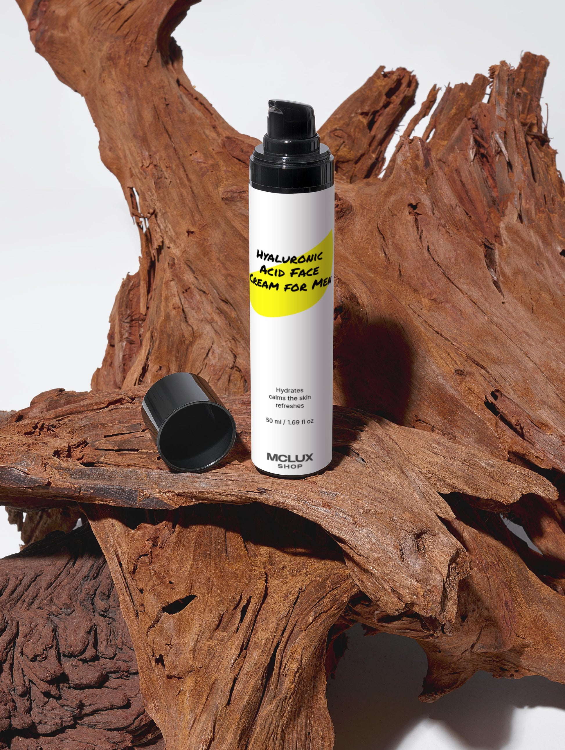 Hyaluronic Acid Face Cream for Men - MCLUX SHOP.