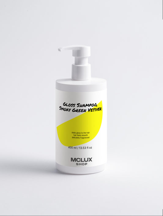 Gloss Shampoo, Smoky Green Vetiver - MCLUX SHOP.