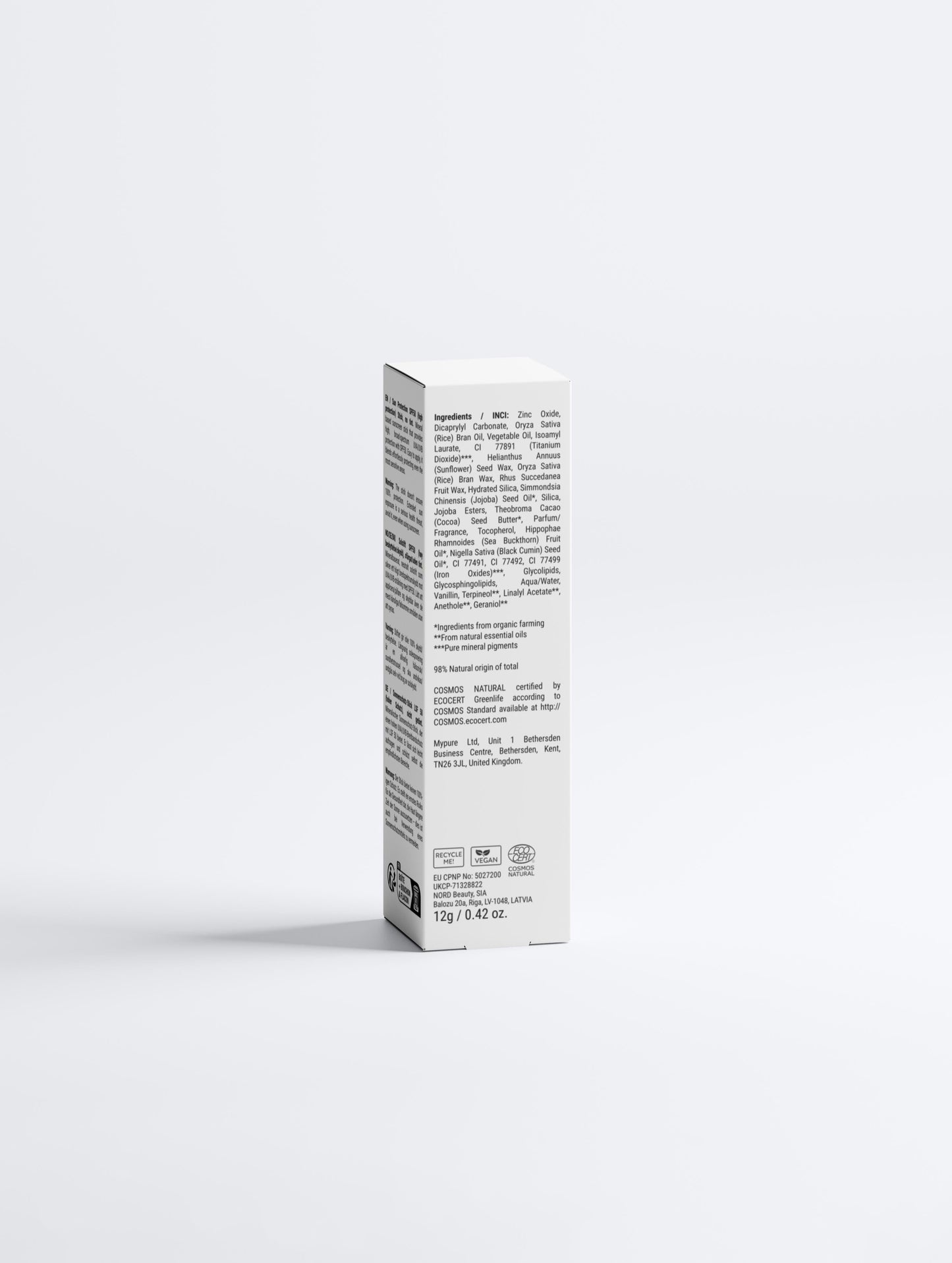Sun Protection SPF50 Stick, no tint - MCLUX SHOP.