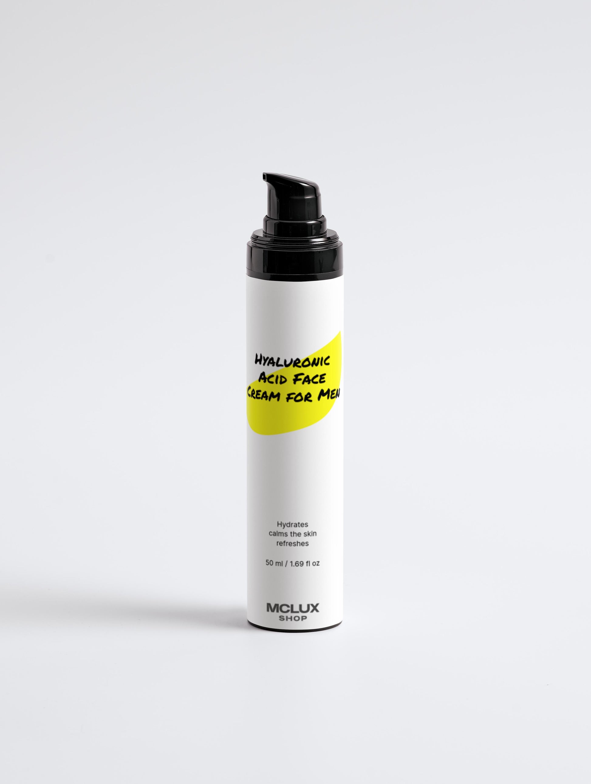 Hyaluronic Acid Face Cream for Men - MCLUX SHOP.