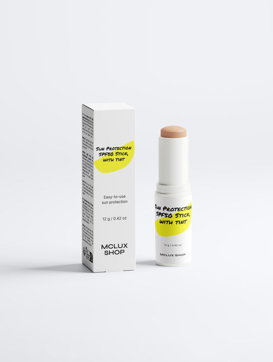 Sun Protection SPF50 Stick, with tint - MCLUX SHOP.