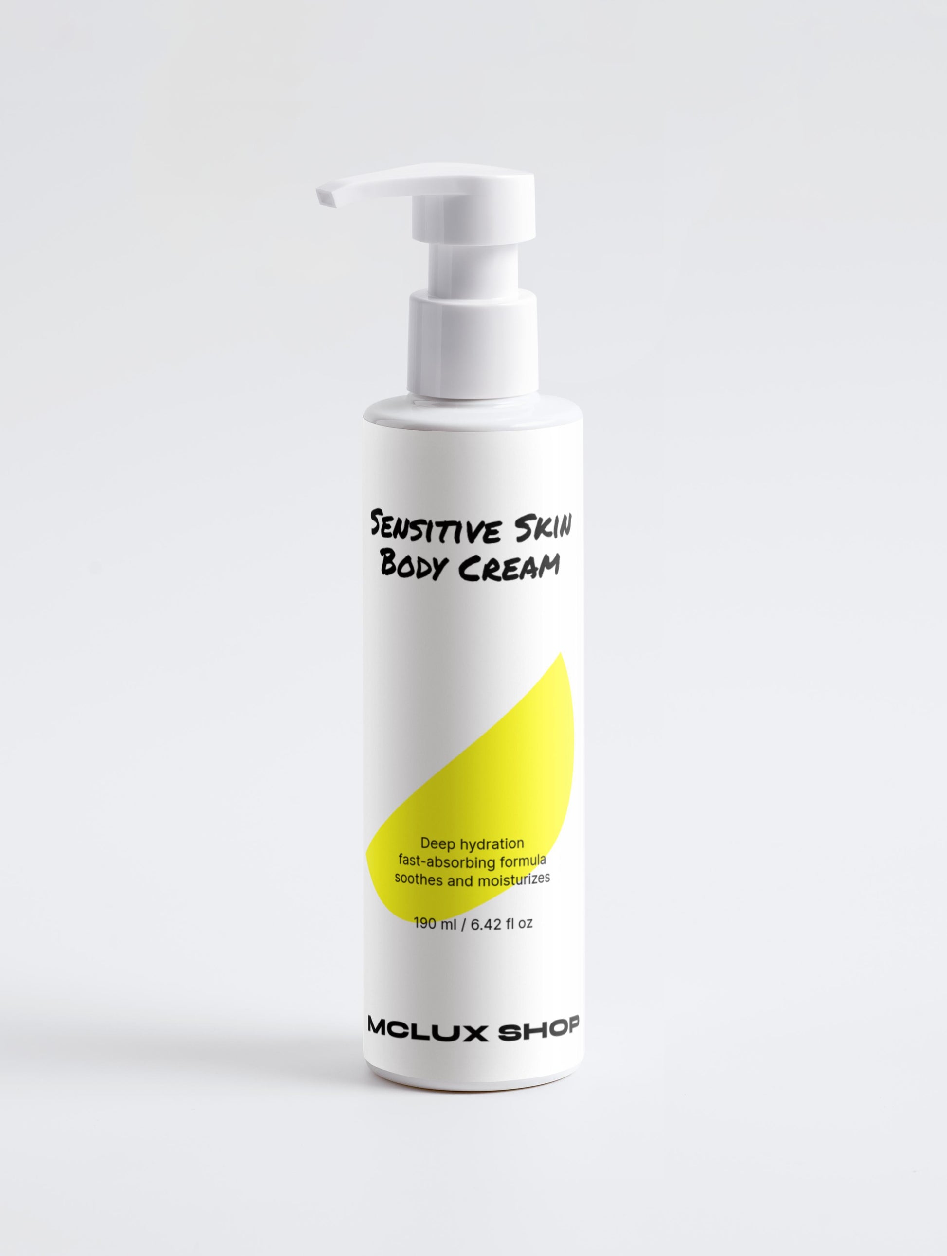 Sensitive Skin Body Cream - MCLUX SHOP.