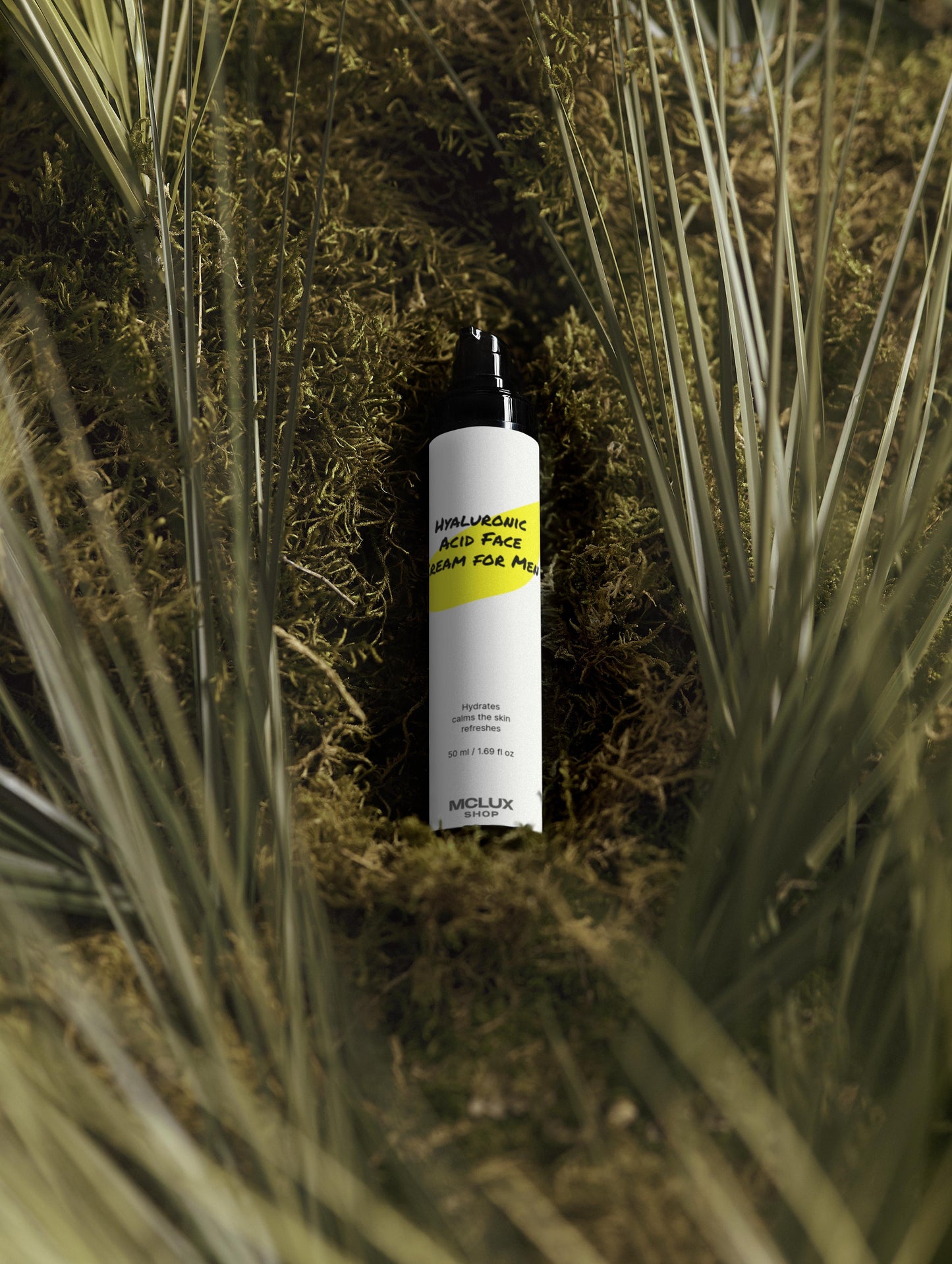 Hyaluronic Acid Face Cream for Men - MCLUX SHOP.