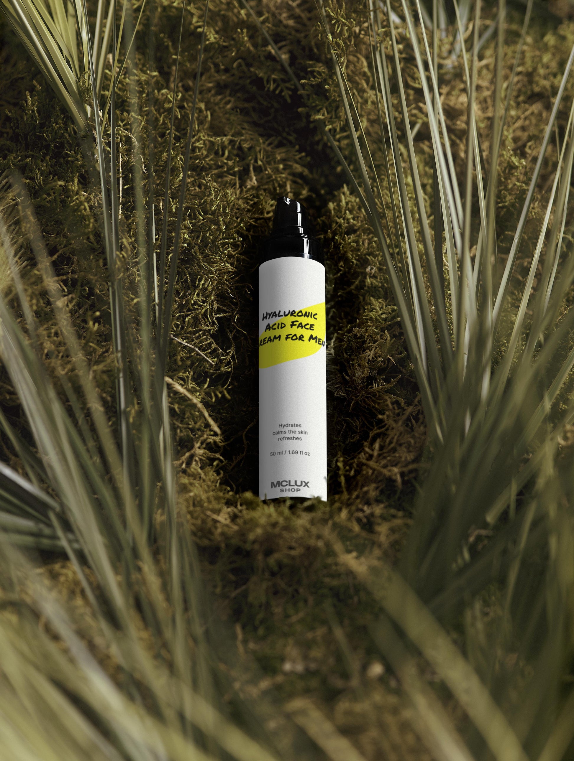 Hyaluronic Acid Face Cream for Men - MCLUX SHOP.